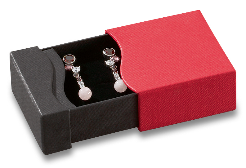 Cardboard cases for pendant, earring, ring