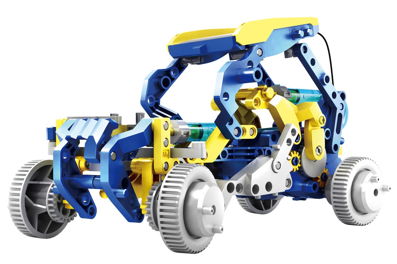 12 in 1 Solar Hydraulic Robot