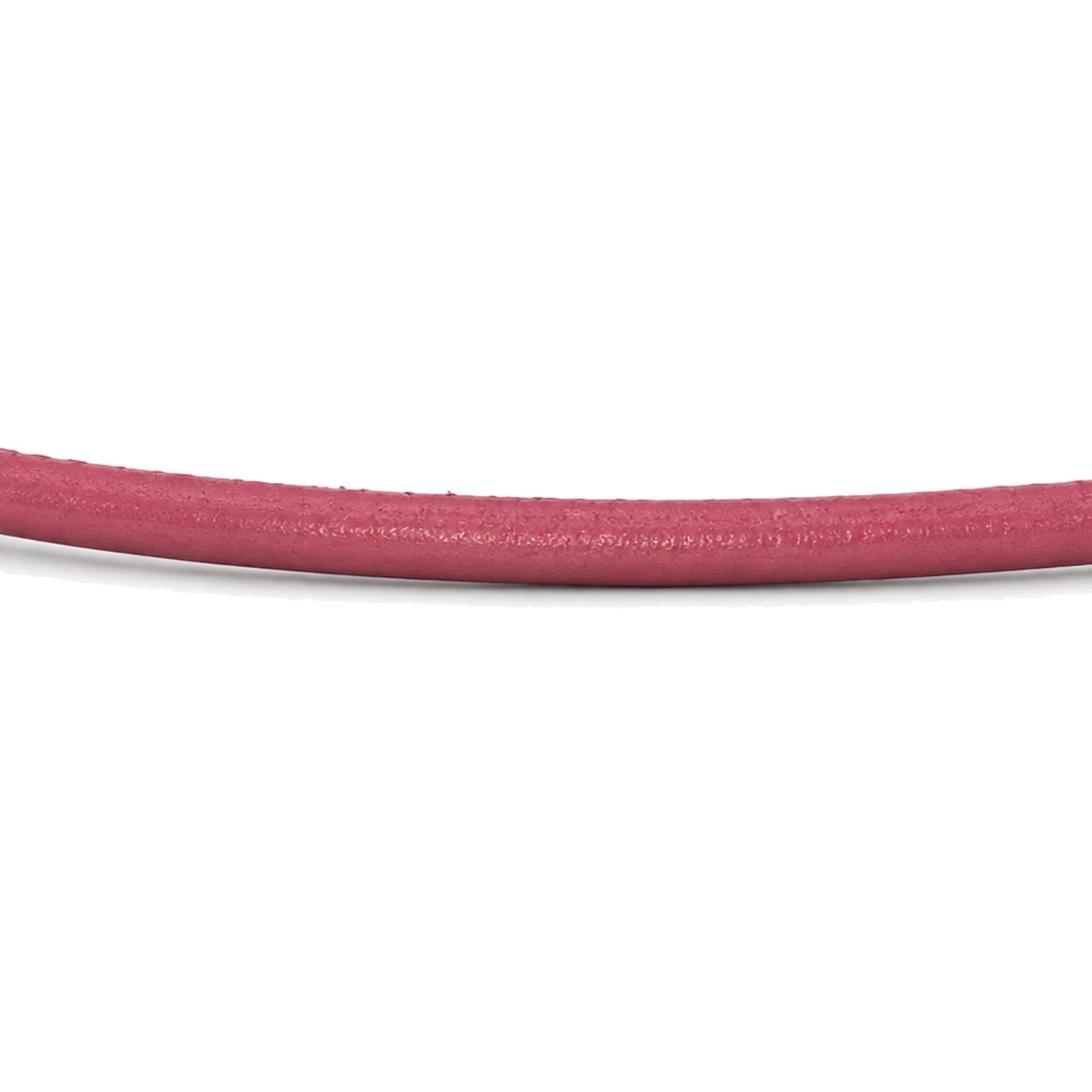 Lederband genäht Rindleder Ø 2,5 mm, rosa, Länge 1 m