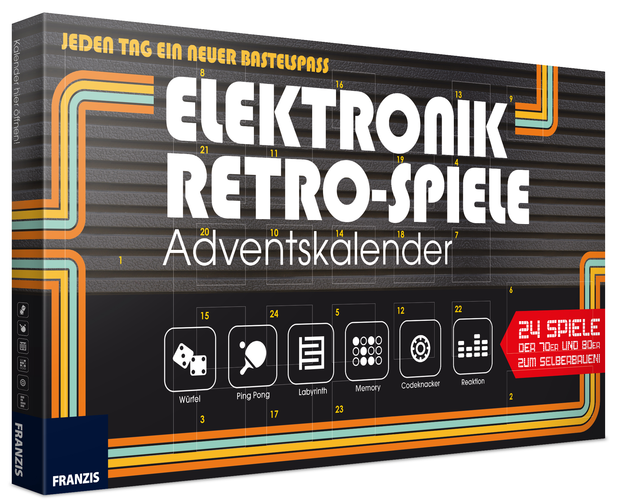 Adventskalender Retrospiele / Elektronikspiele