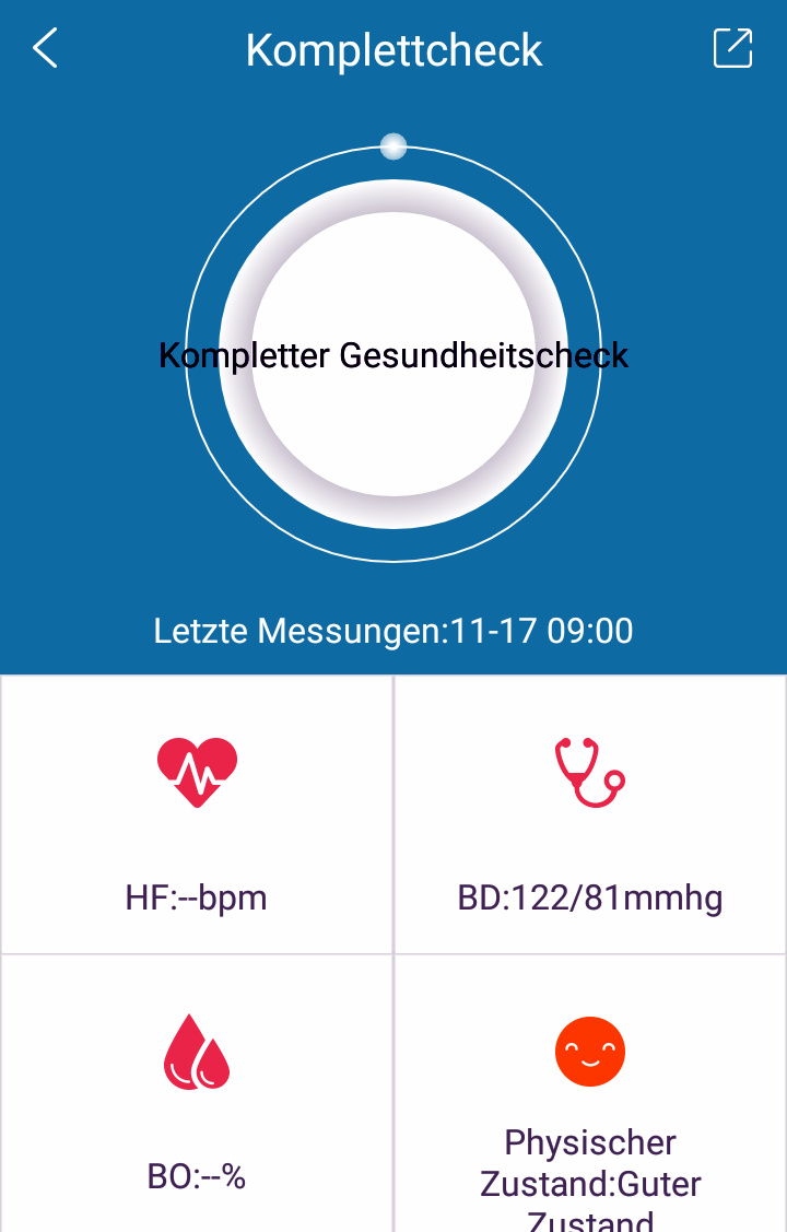 Fitness Tracker, rot