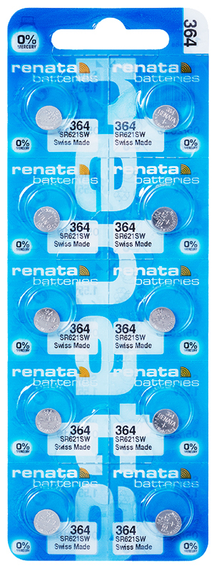 Renata 364 button cell multi pack