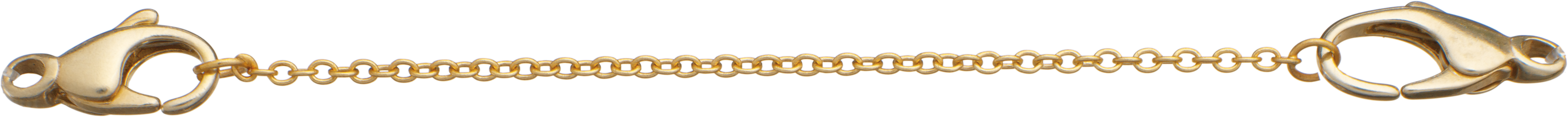 Safety chain anchor double length 70,00mm, with open jump rings