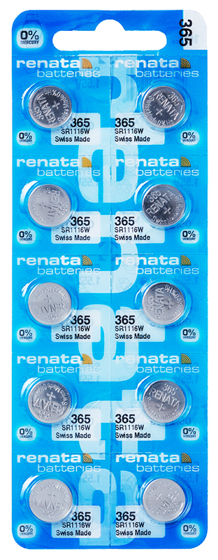 Renata 365 button cell multi pack