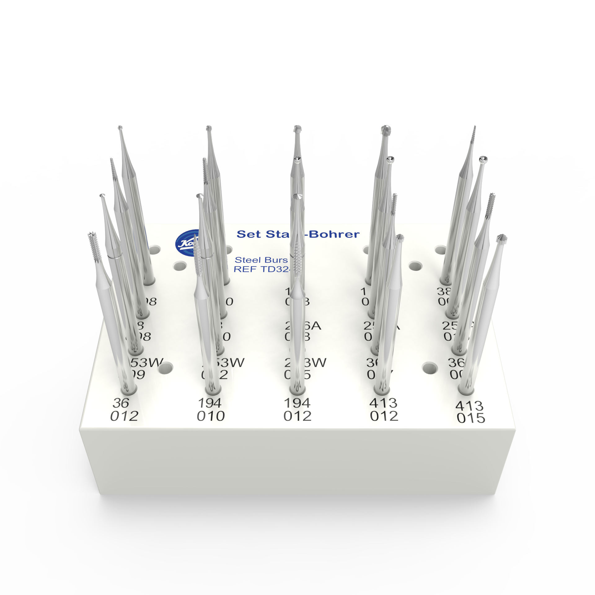 Stahl Bohrer Set