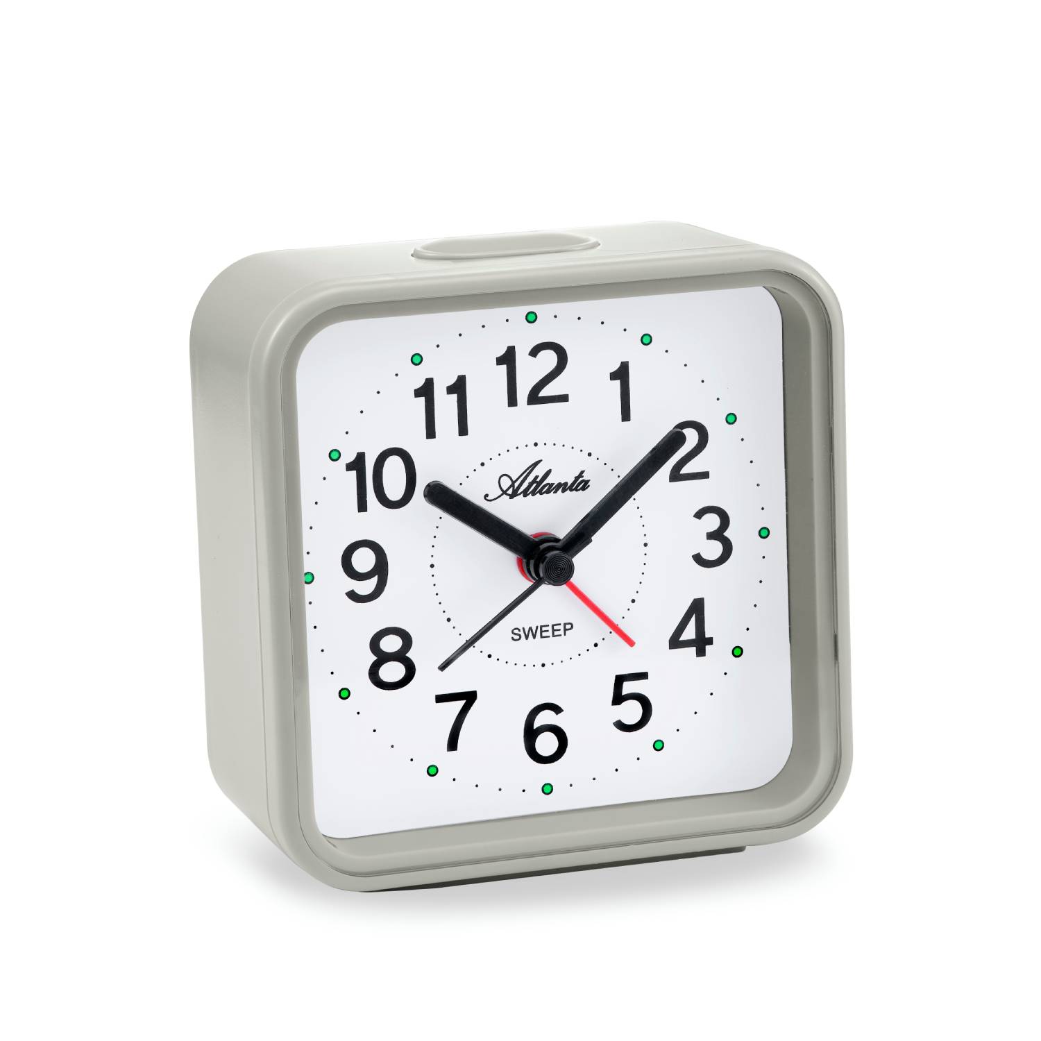 Atlanta 2131/4 Quarzwecker grau