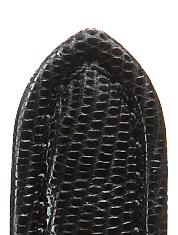 Lederband Teju Chrono 18mm schwarz bomierte Ausführung