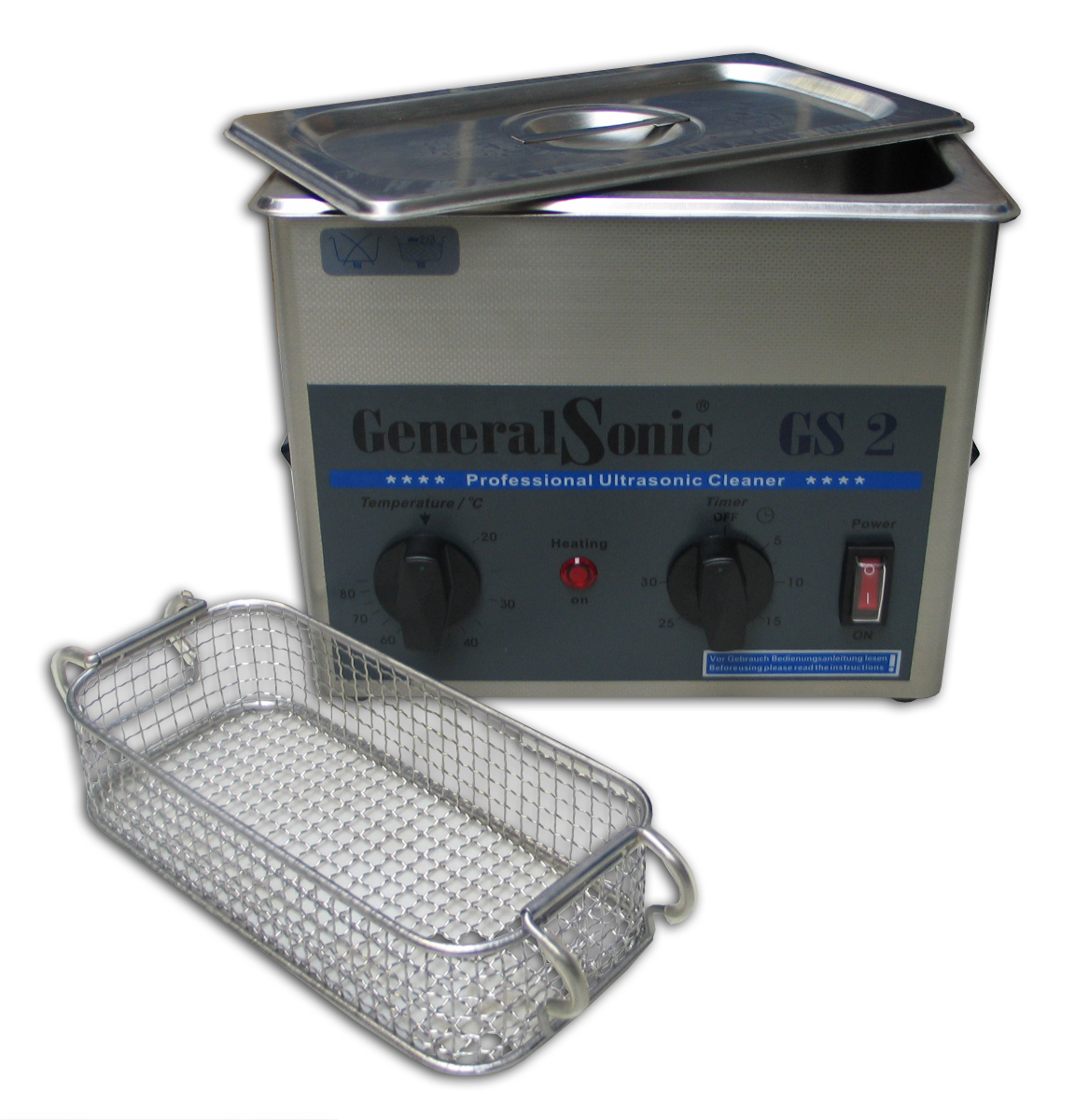 TOP OFFER: General Sonic 2 liter ultrasound machine - with basket and lid