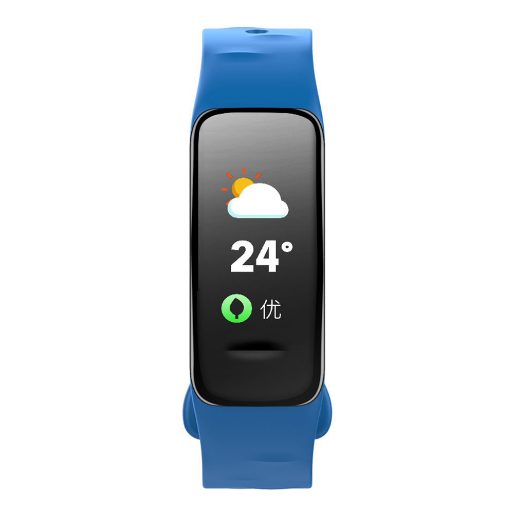 Fitness Tracker blauw met kleurendisplay