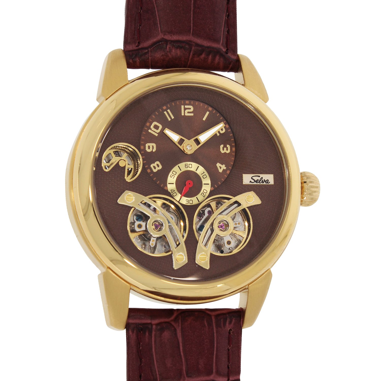 SELVA Men's Watch »Garcia« - gilded-brown