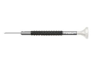 Screwdriver made of aluminium with stainless steel blade, 0,6 mm Bergeon