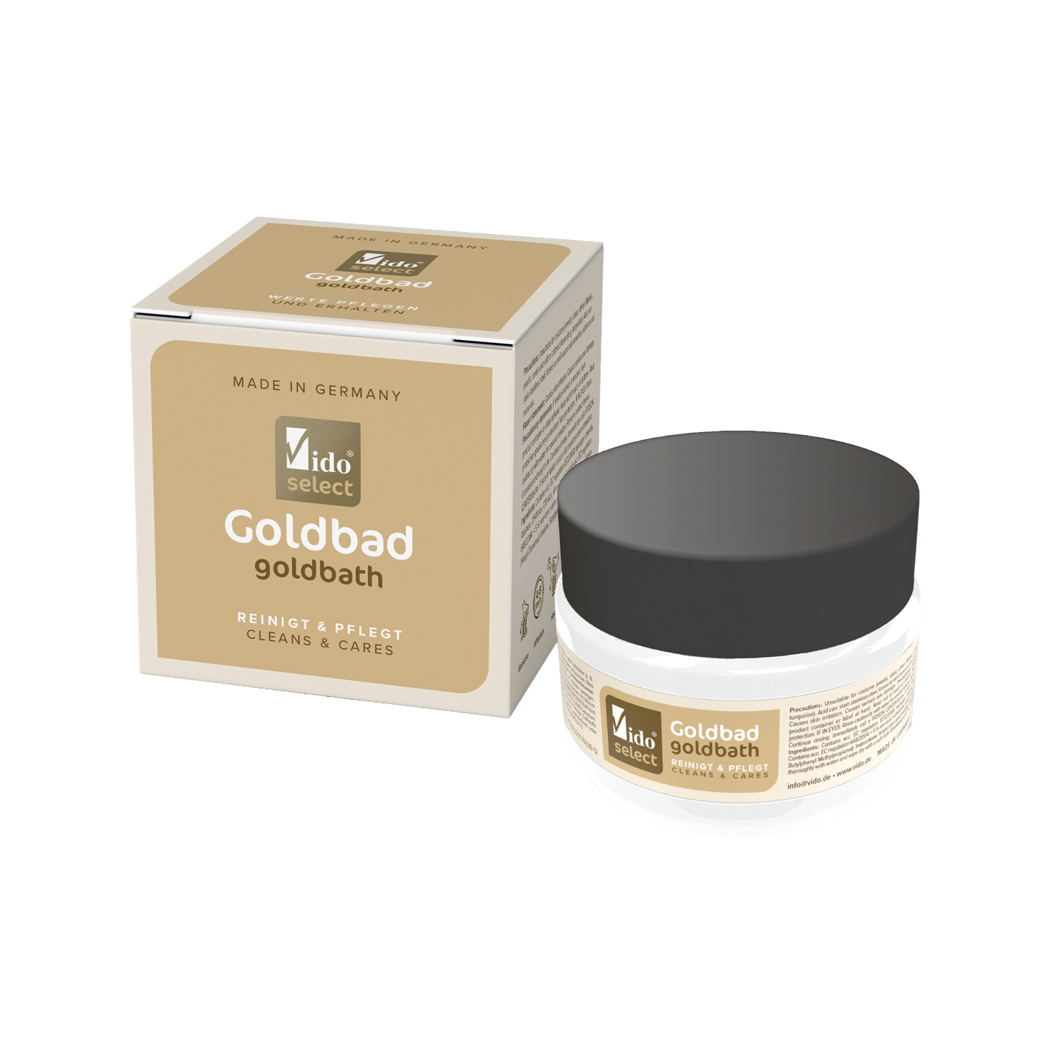 Gold-Tauchbad, 150 ml Vido