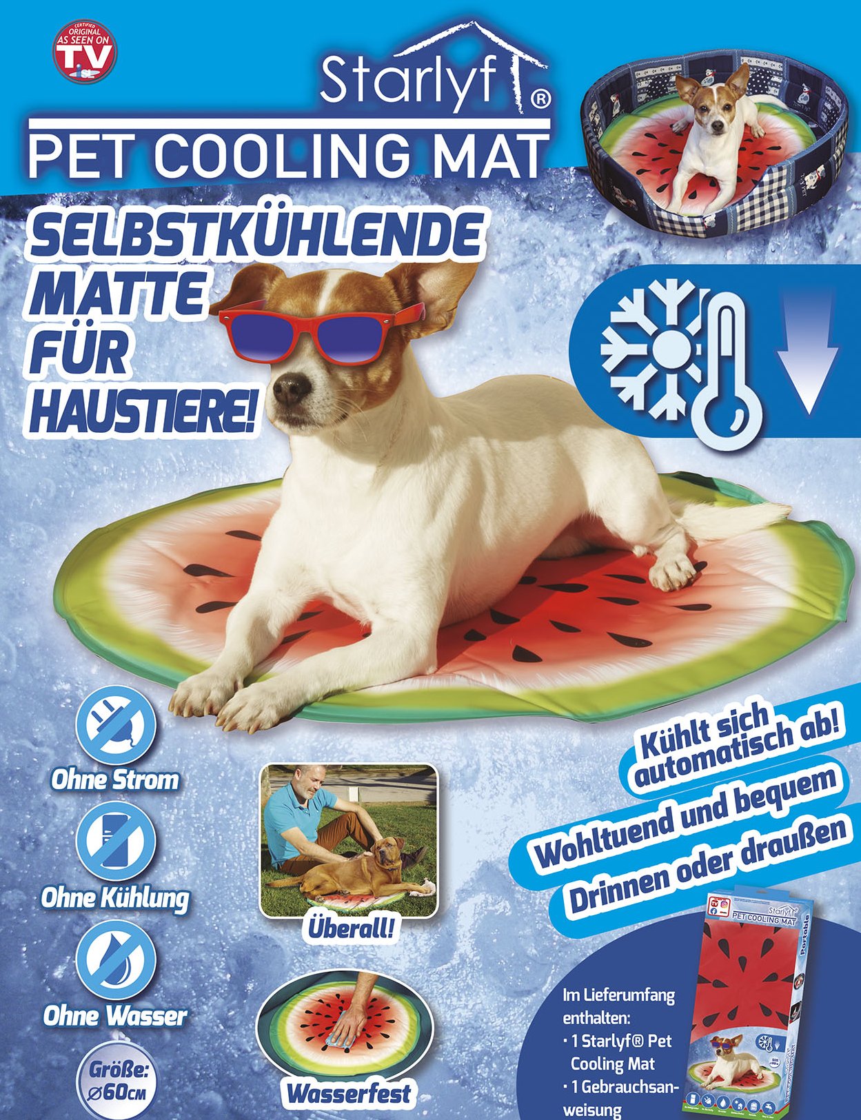 Pet Cooling Mat - The self-cooling mat for pets