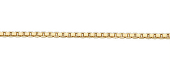 _ Collier chain gold 333/GG, Venezia square 45 cm