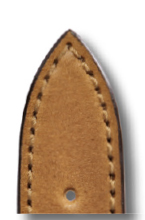 _ Leather strap Tacoma 22 mm honey