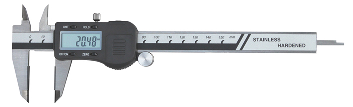 Caliper Digital 150mm with carbide measuring surfaces