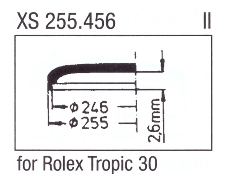 Glas XS 255.456 Stolpglas kunststof