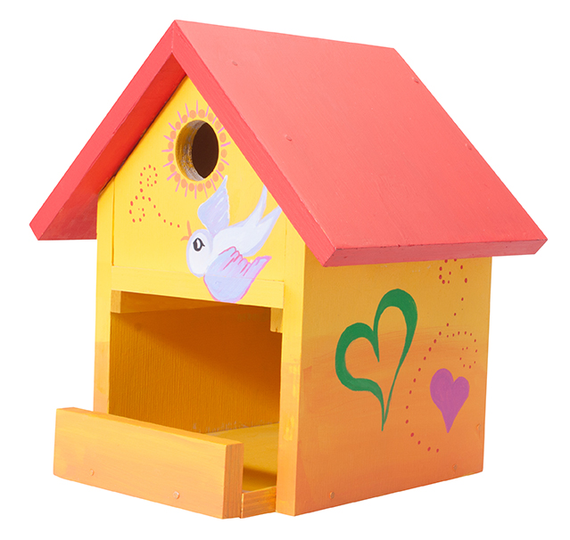 Wooden construction kit Birdhouse