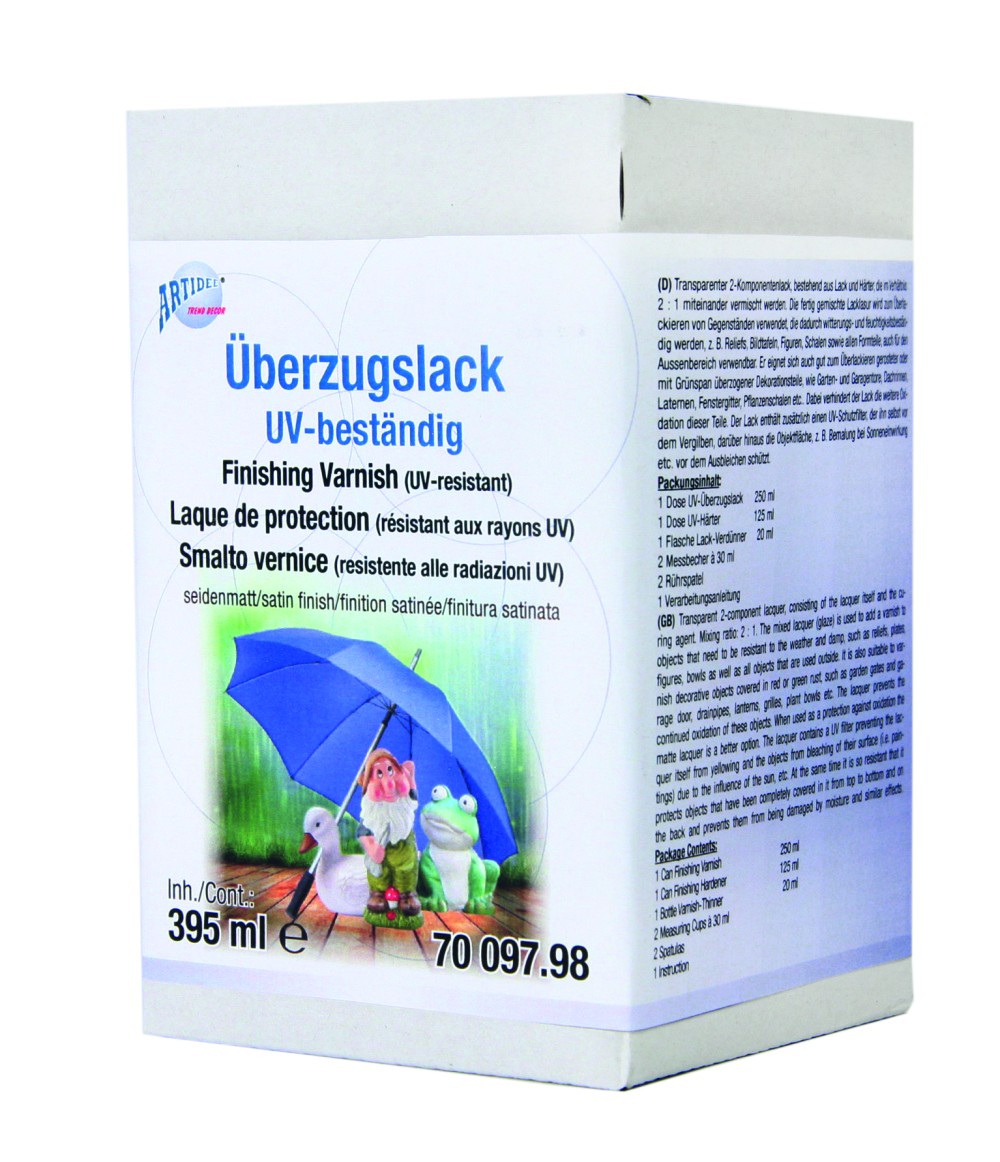 UV-coating lak zijdemat, 395 ml