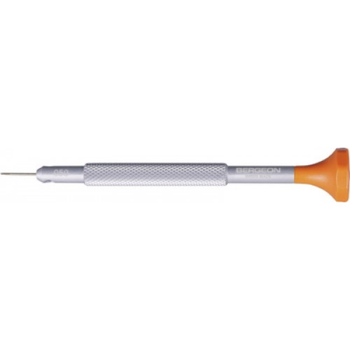 Aluminium screwdriver with superalloy blade (antimagnetic) 0.5 mm Bergeon