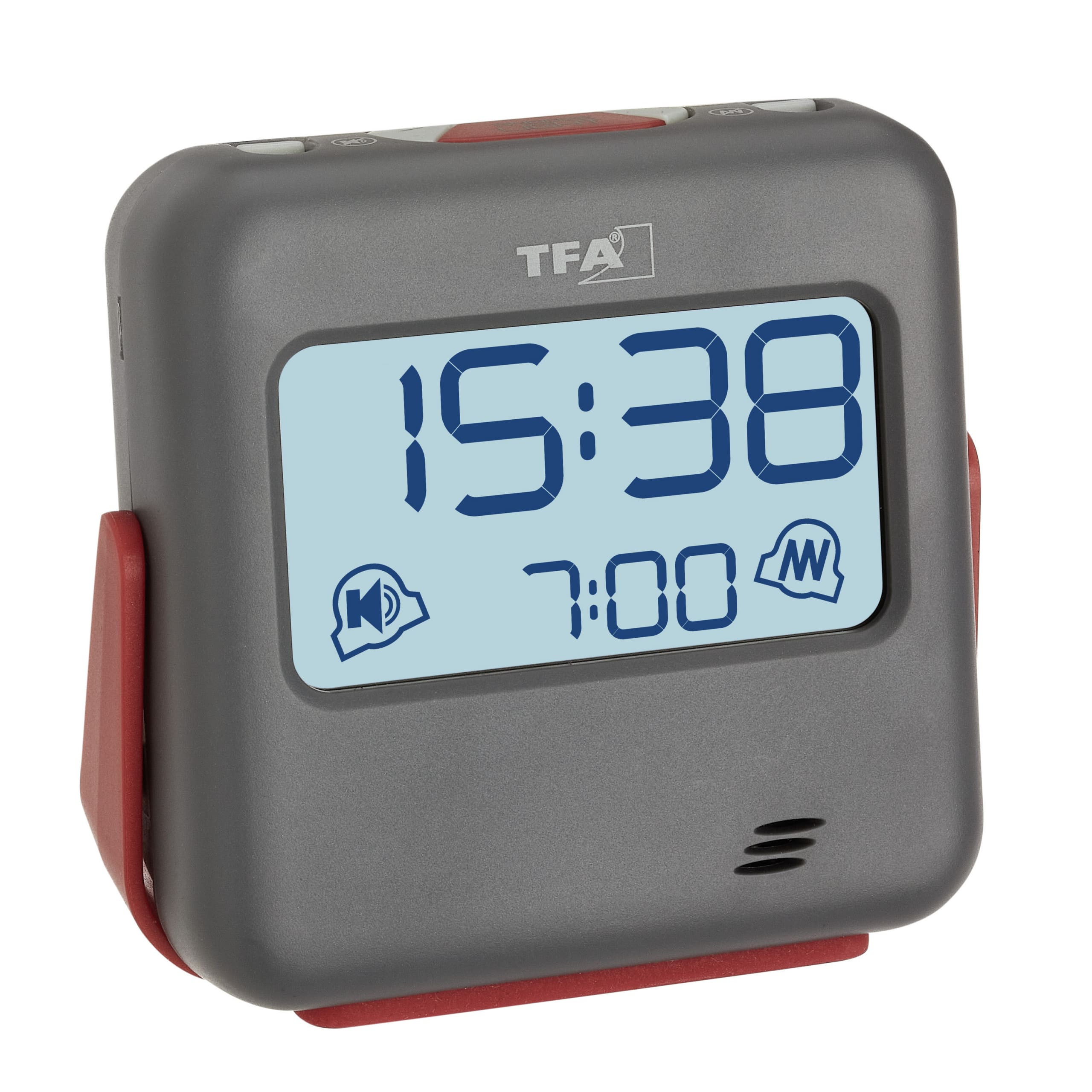 Travel alarm clock digital and extra loud