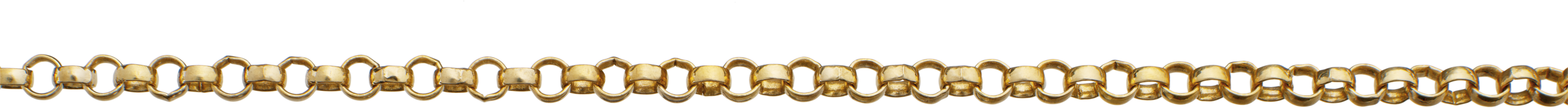 Pea chain gold 750/-Gg Ø 3,00mm, fine-mesh