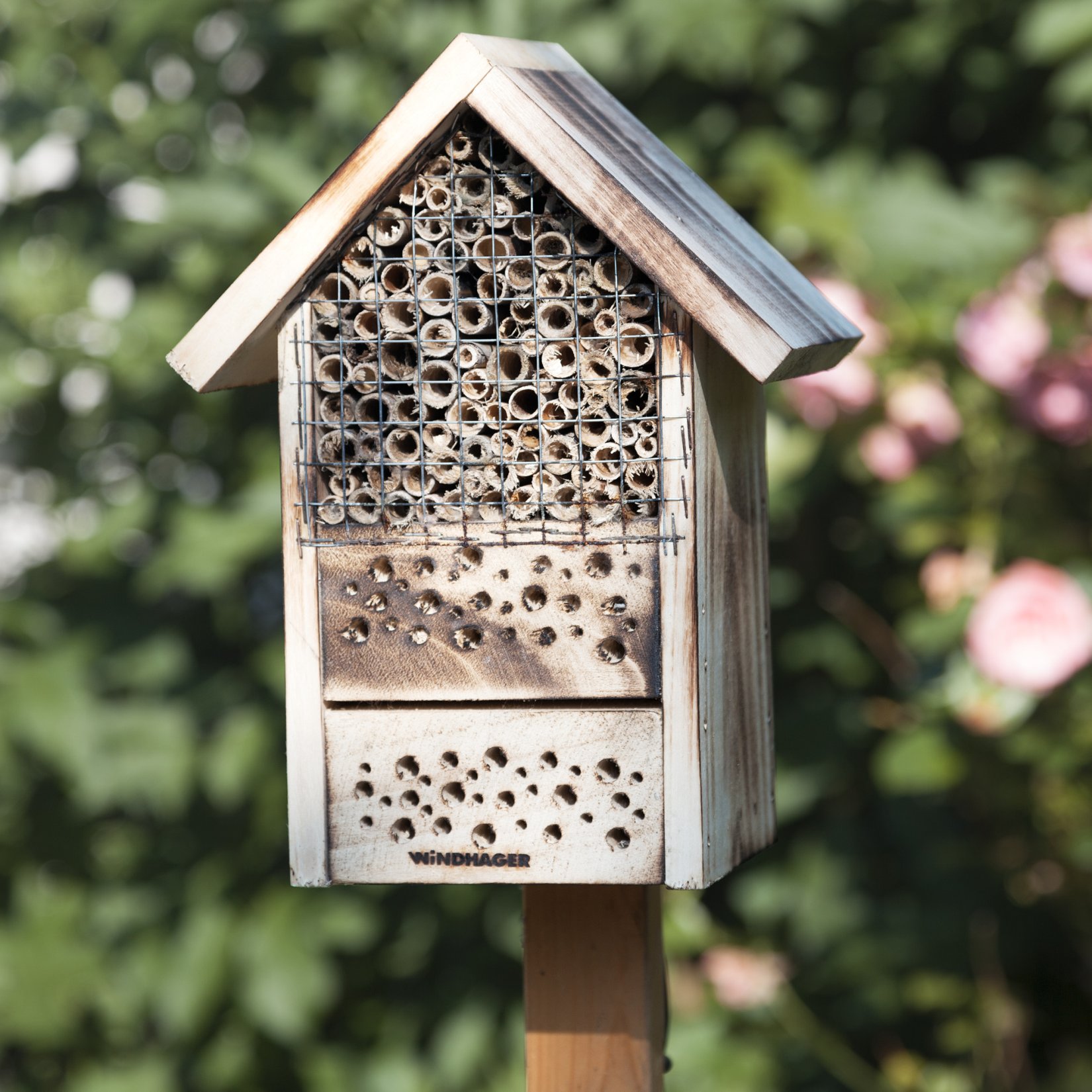 Insect hotel - bee hotel - nesting aid for useful insects