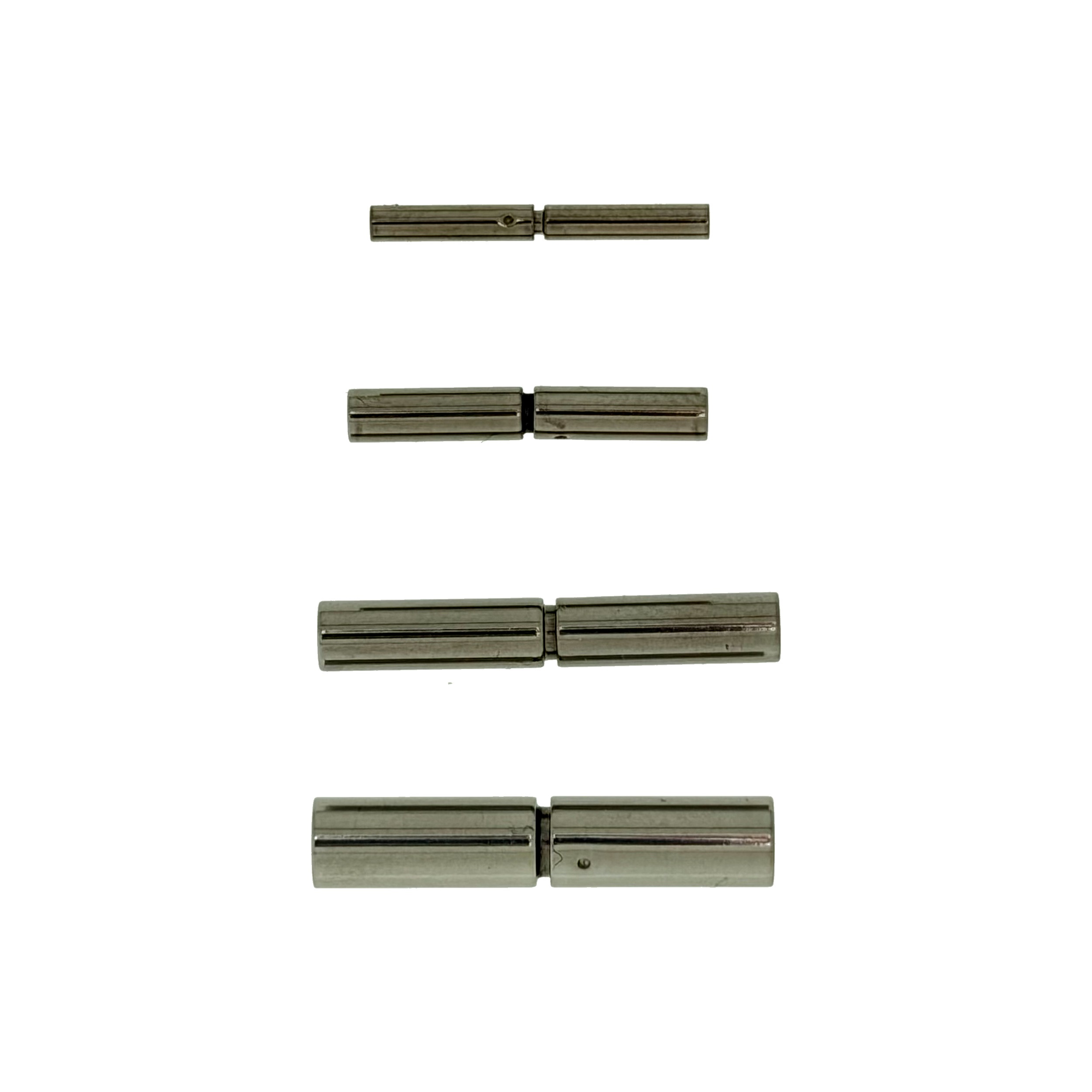 Bajonettverschluss Edelstahl Ø 1,6 mm, Innen-Ø 0,7 mm, Länge 15,0 mm