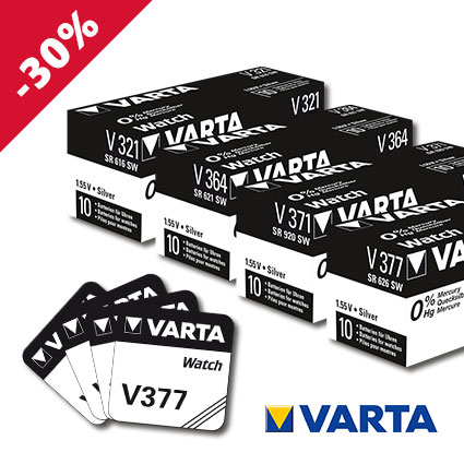 4 GEWINNT: Top oferta VARTA - 300 najważniejszych baterii guzikowych.