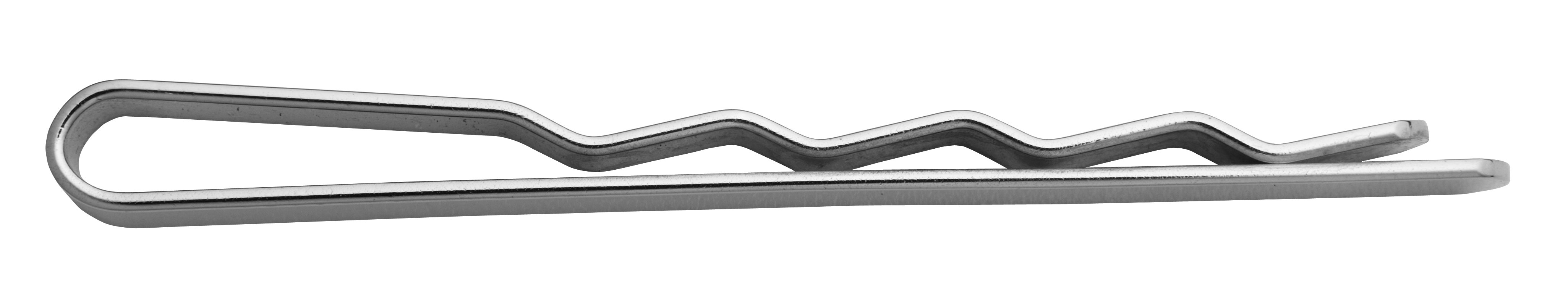 Tie clip silver 925/-, L 55,00 x W 5,20mm