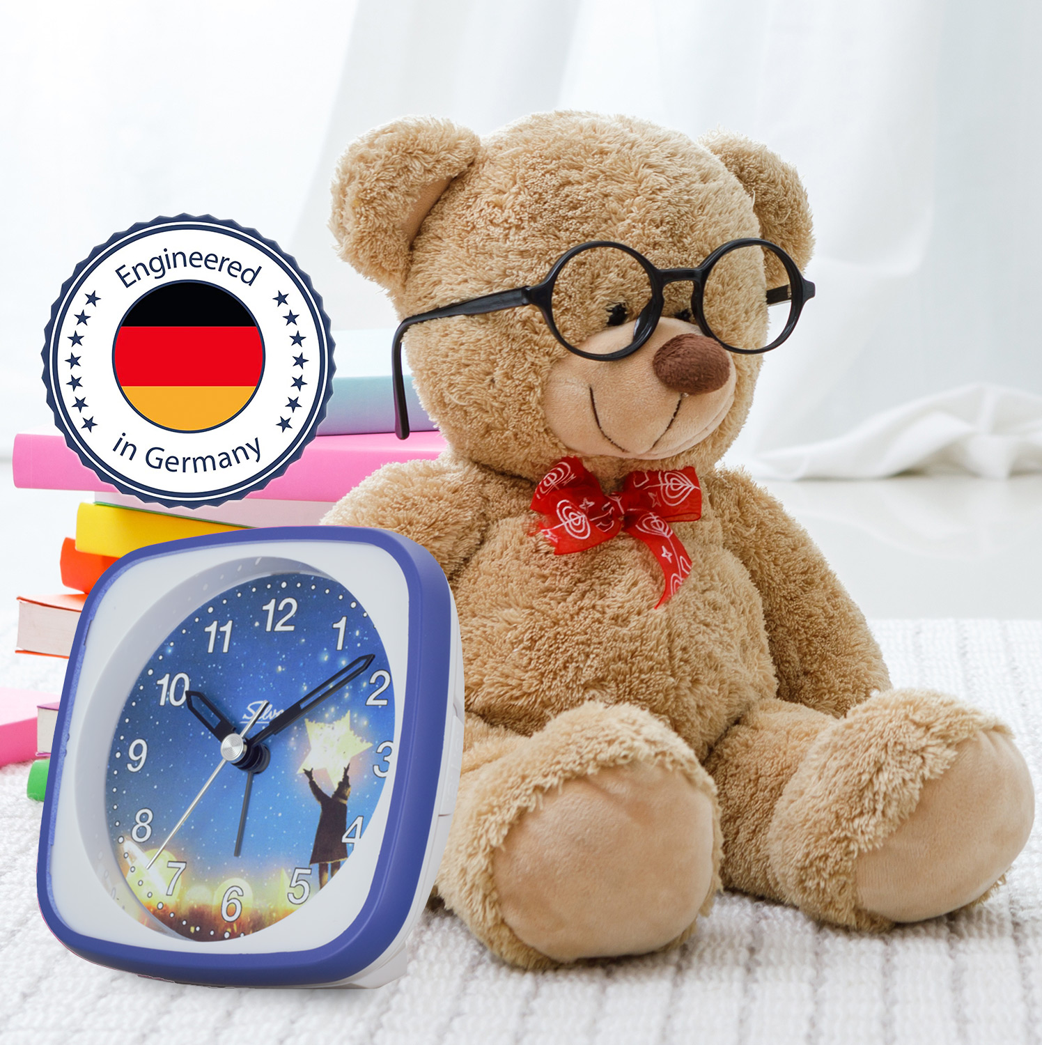 SELVA Exclusive children's alarm clock, silent