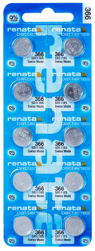 Renata 366 knoopcel multipack