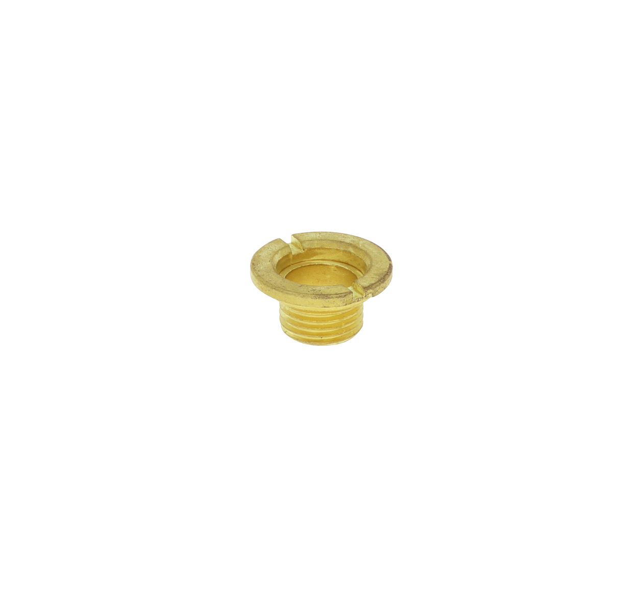 Central screw m8 x 0.75 yellow, short