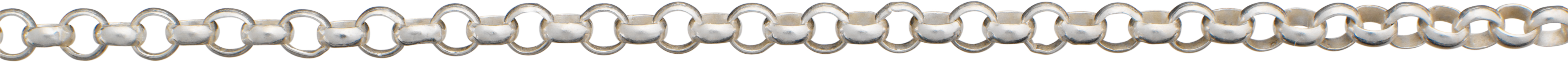Łańcuszek rolo srebro 925/- Ø 3,50mm, zwarte oczka