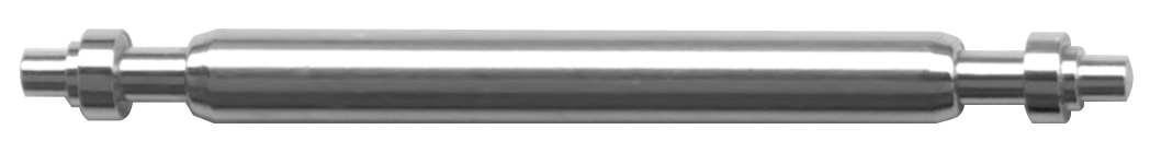 Sortiment Federstege 215E Edelstahl weiß, Ø 1,5 Länge 23-32mm, Zapfen mit Ansatz
