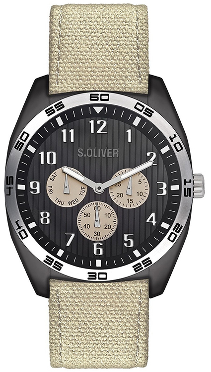 s.Oliver Canvas textile beige SO-2371-LM