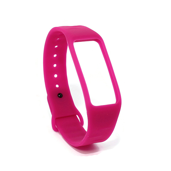 Vervangende band voor Fitness Tracker, Pink Peacock