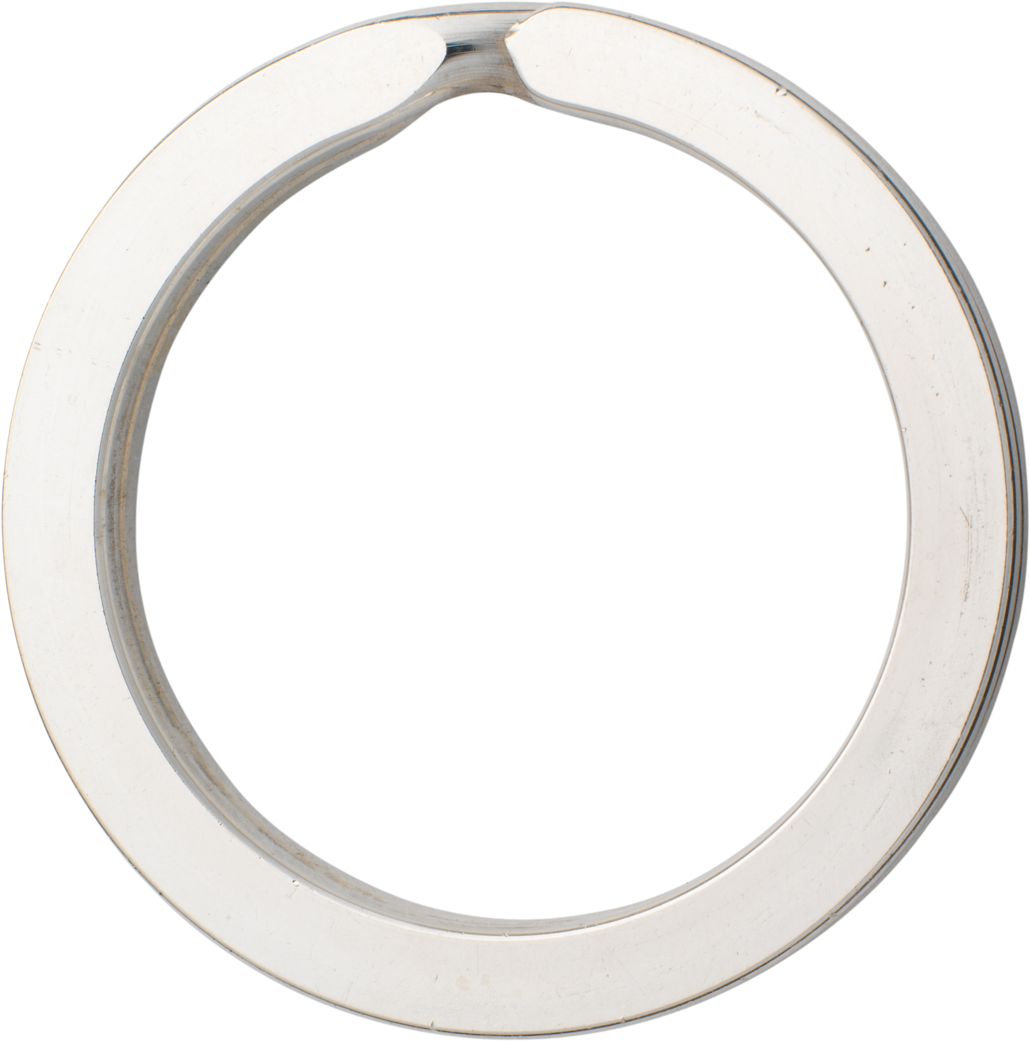 key ring silver 925/-, round Ø 30.00mm, split ring