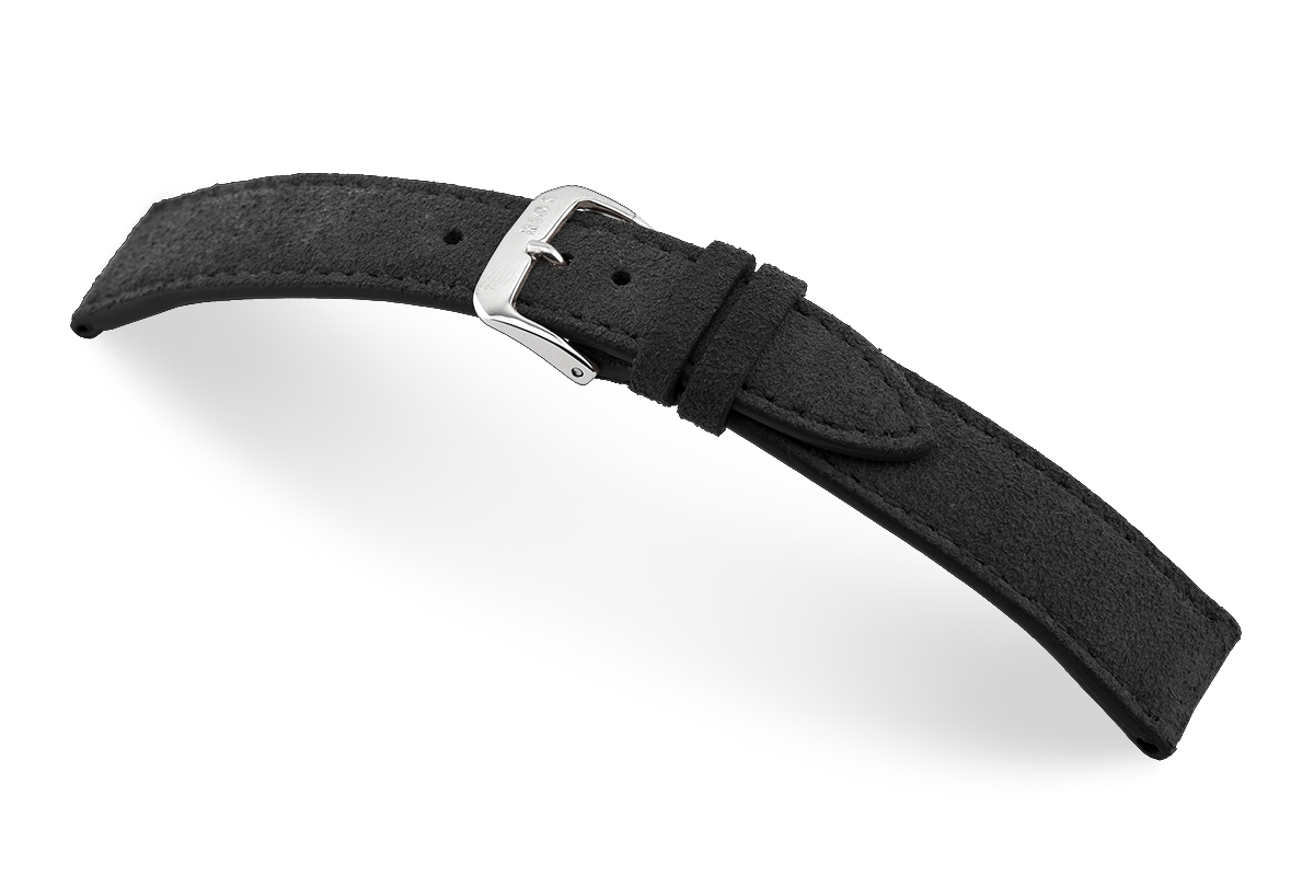 Leather strap El Campo 20 mm black