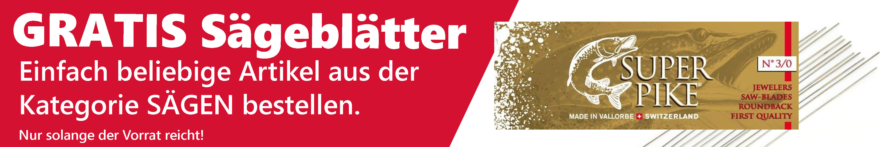 Gratis Sägeblätter