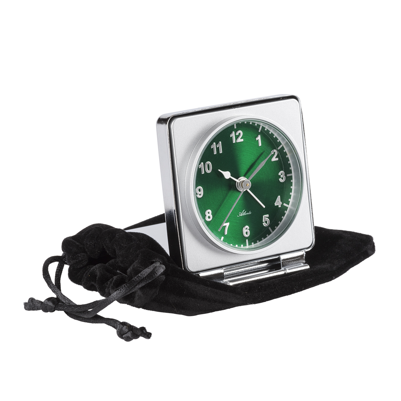 Atlanta 1116/6 Travel alarm clock quartz green