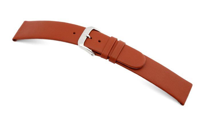 Lederband Merano 20mm cognac glad