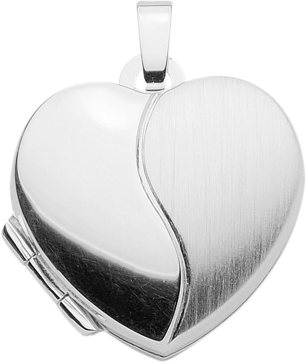 Medaillon 925/rh Herz
