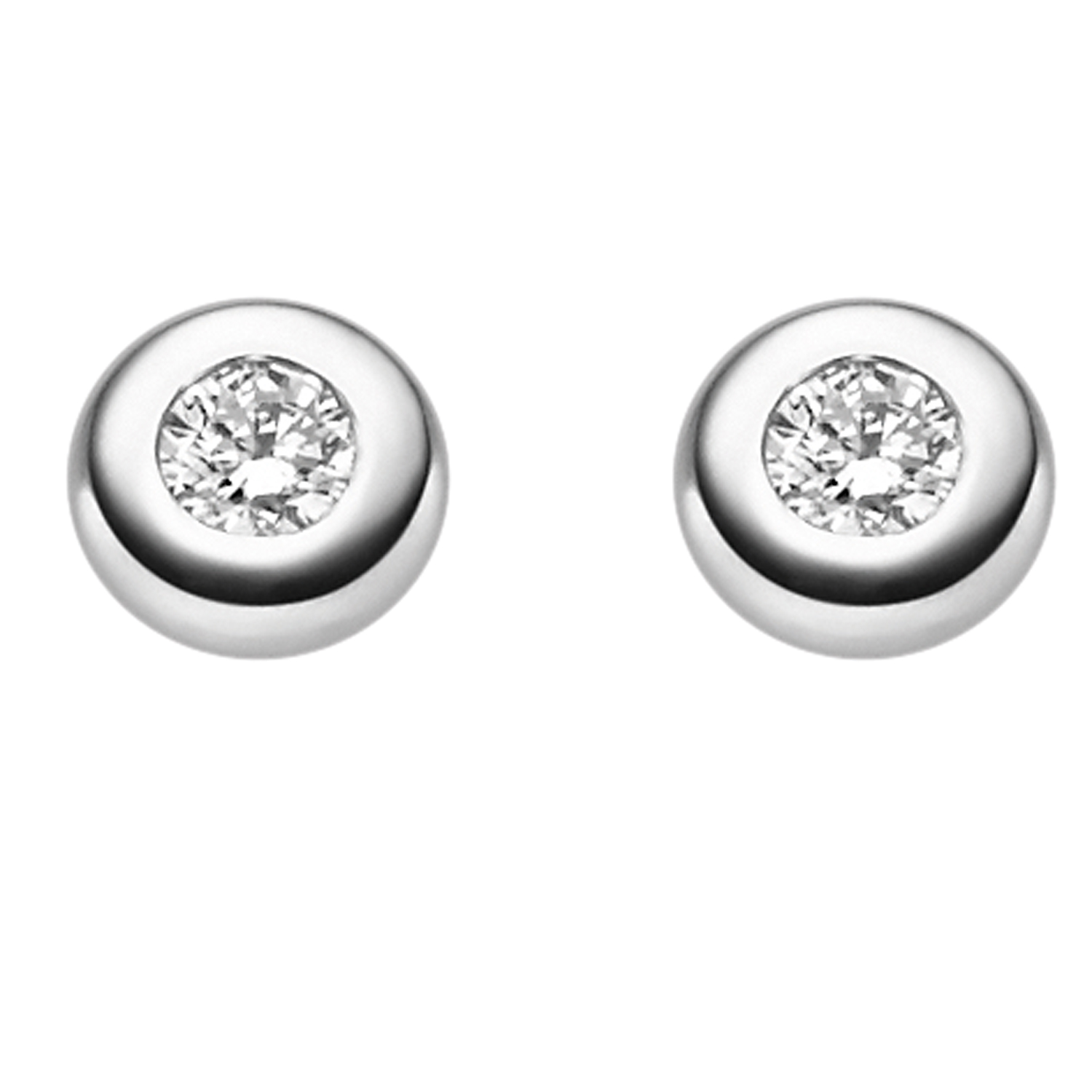 Ohrstecker 585/WG Zarge