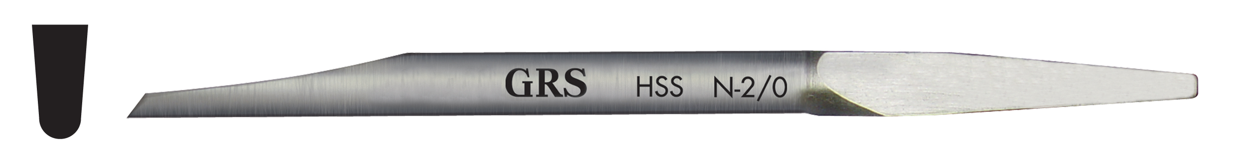 GRS NTG-Stichel rund  Nr.N-20/ 2,0mm, HSS