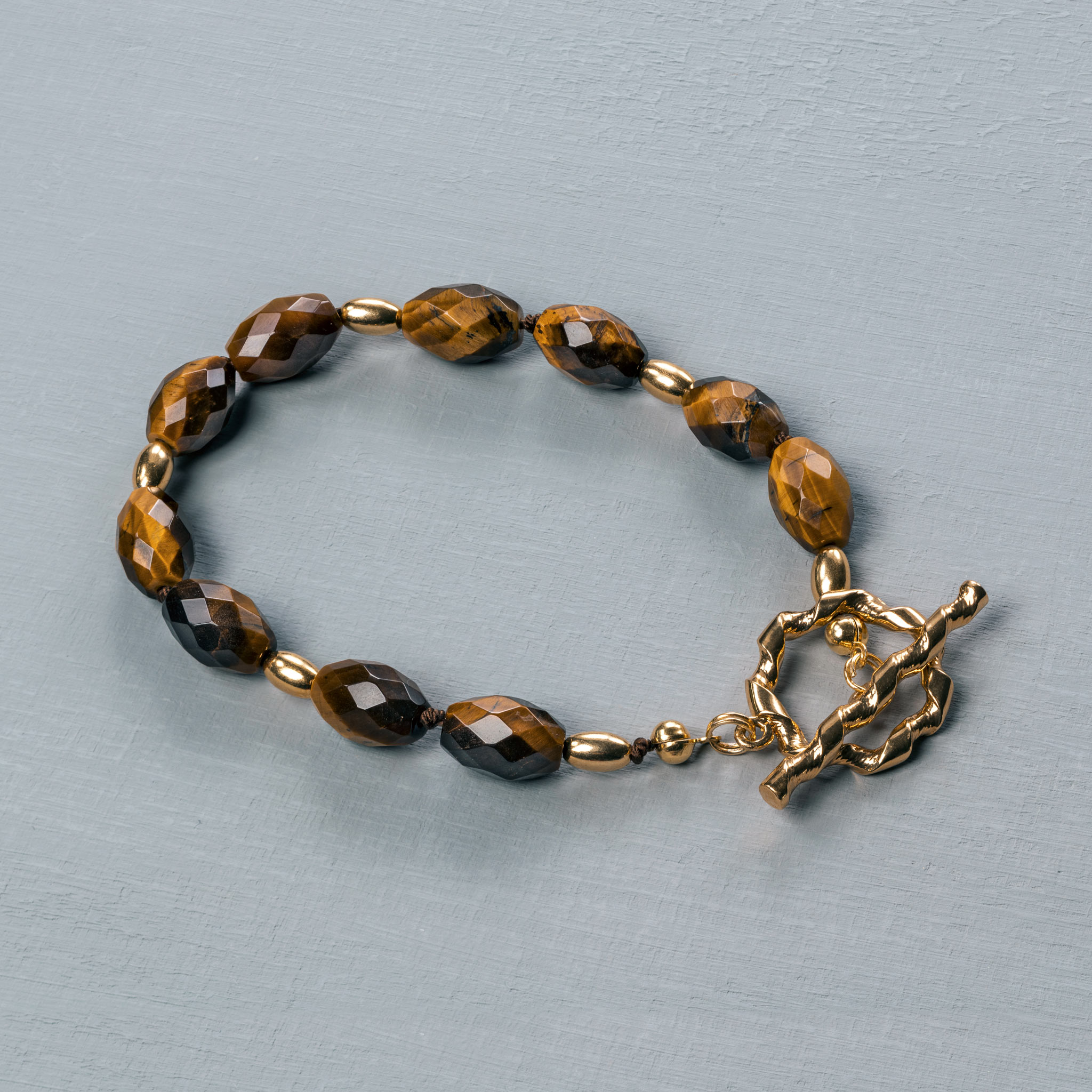 Handcraft jewellery set Tiger Eye