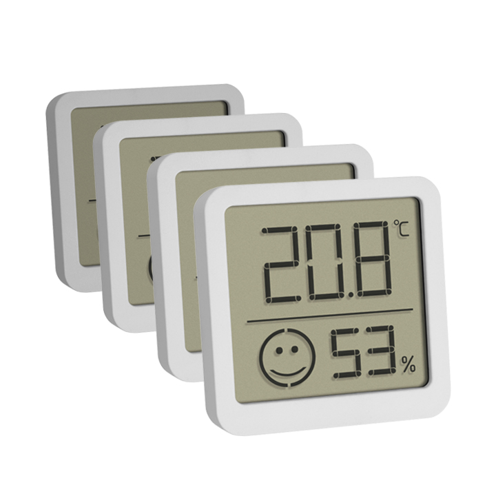 Digital thermo-hygrometer, set of 4