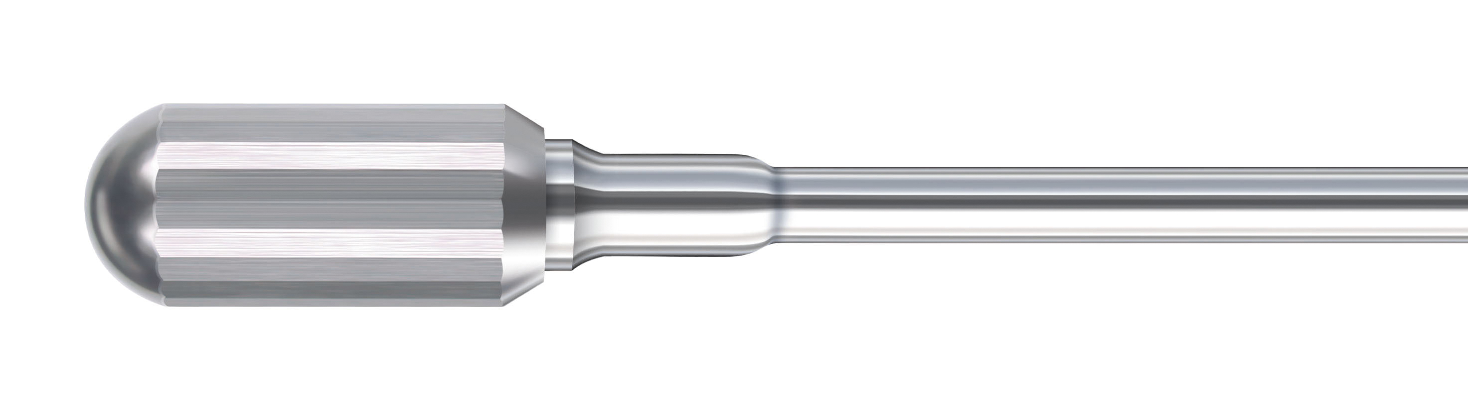 Hartmetall-Stauchwalze Ø 6 mm mit 22 Flächen