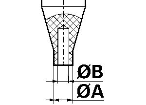 Einsatz für Zeigersetzgerät Ø 1,5 mm Rohling Bergeon (6935)