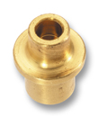 Brass pressure piece, dia. 9.0 mm